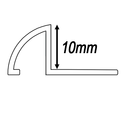 10mm Trim Depth 10mm Trim Depth