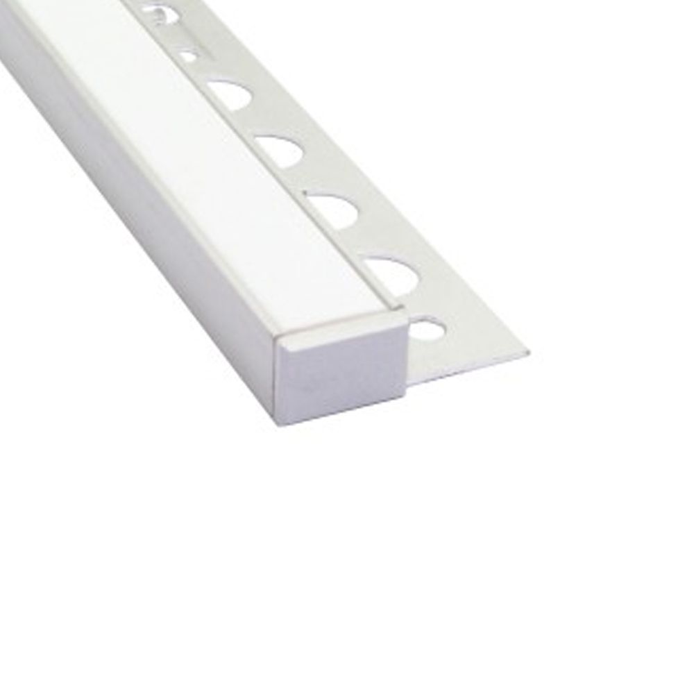 Genesis L.E.D Light Aluminium MultiFix Tile Trim End Caps Corners
