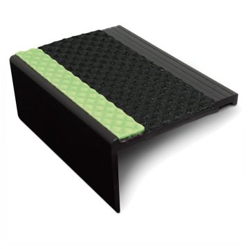 Aluminator Heavy Duty Straight Edge Hard Nose PVC Nosing With Insert