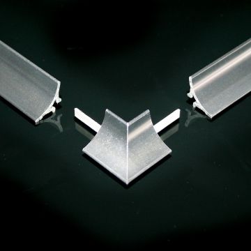 Genesis Internal Trim Aluminium External Corner Piece 2 Pack