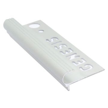 Genesis Aluminium Bullnose Tile-In Nosing
