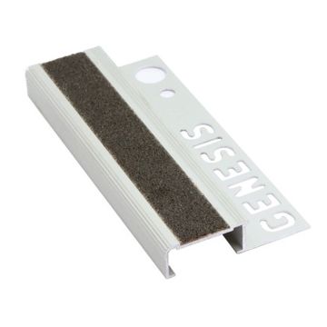 Genesis Aluminium Tile-In Nosing With Carbide Insert