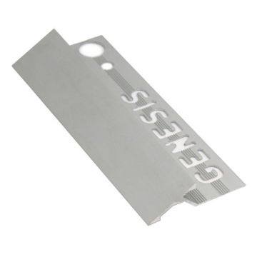 Genesis RUA Aluminium Tile-In Ramp Trim