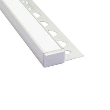 L.E.D Light Aluminium MultiFix Trim End Caps