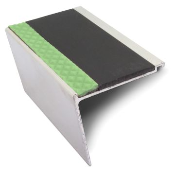 Genesis Aluminator Heavy Duty Aluminium Rakeback Edge Nosing With Std Insert (DDA Compliant)