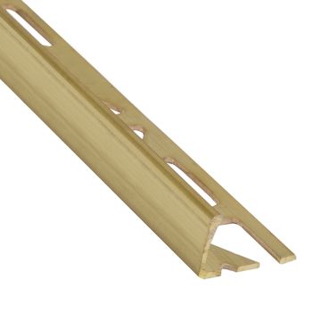 DUROSOL Straight Edge Solid Brass Tile Trim