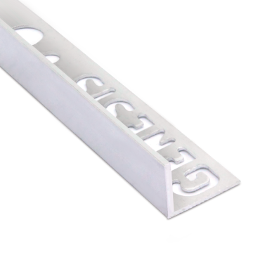 Genesis Straight Edge Medium Duty Aluminium Tile Trim
