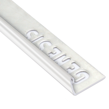 Genesis Straight Edge Stainless Steel Tile Trim