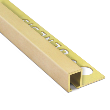 Genesis Square Edge Solid Brass Tile Trim