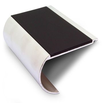 Heavy Duty Aluminium Bullnose Edge Nosing With Insert (DDA Compliant)