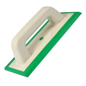 Dual Edge Green Soft Rubber Grout Float - Epoxy