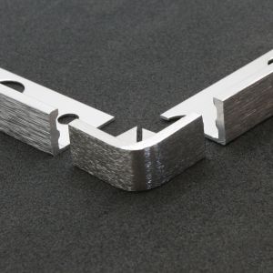 Genesis Straight Edge Aluminium Corner Pieces