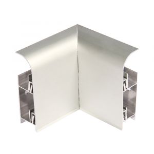 Genesis Clip On Aluminium Skirting Internl & External Corner Pieces