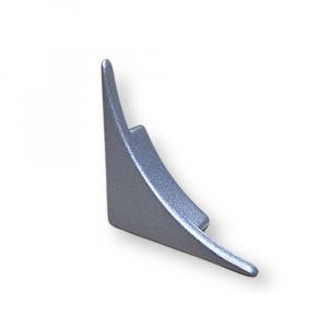 Dural DURACOVE HK Aluminium Concave End cap | Silver Anodised